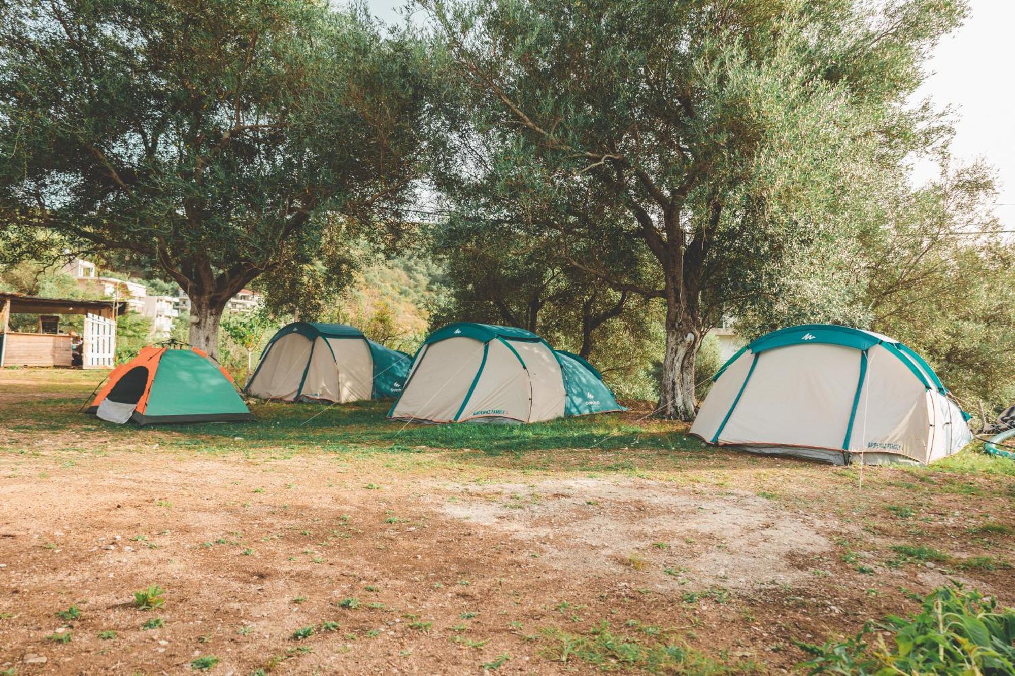 Olive Camping Himare Esterno foto