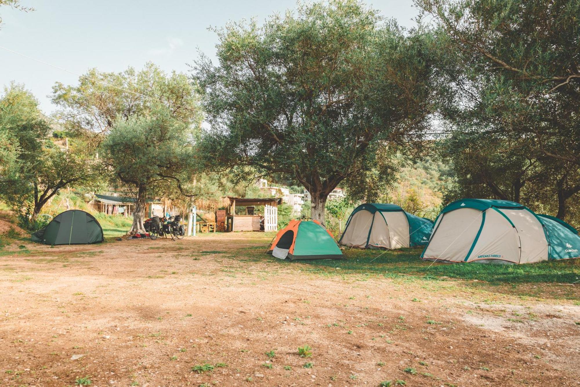 Olive Camping Himare Esterno foto