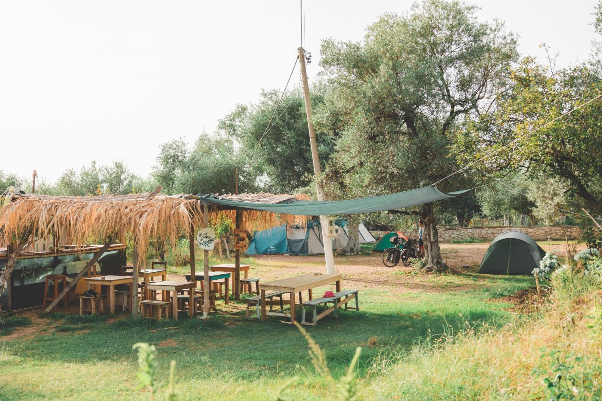 Olive Camping Himare Esterno foto