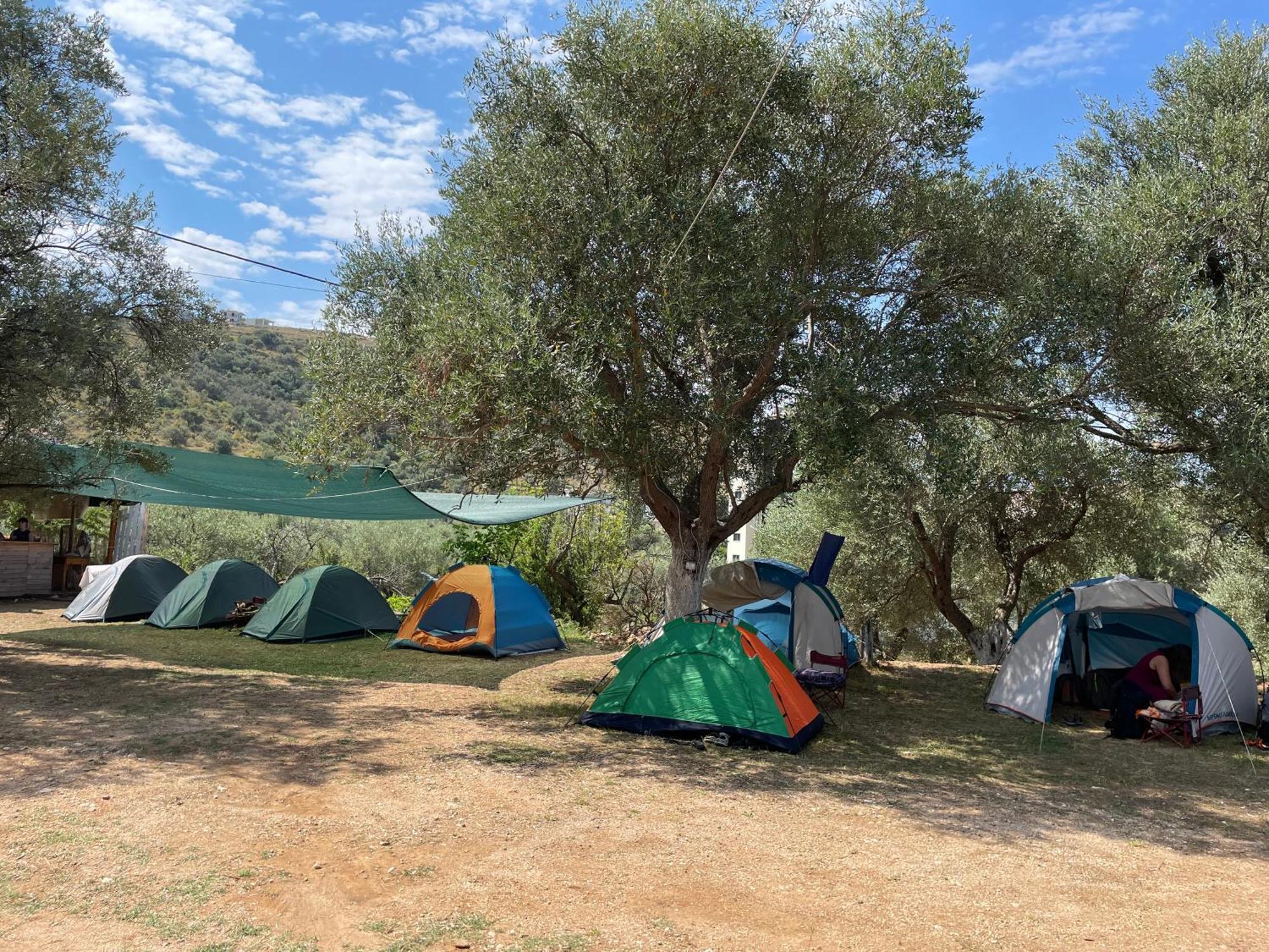 Olive Camping Himare Esterno foto